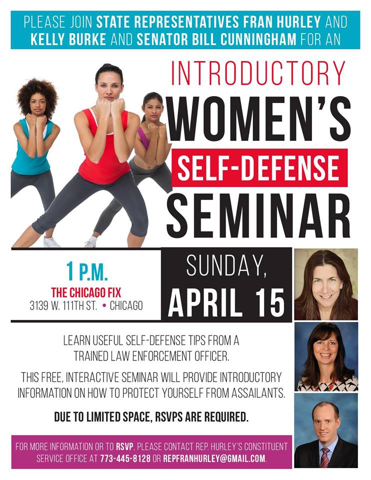 Womens self defense seminar 4 15 18