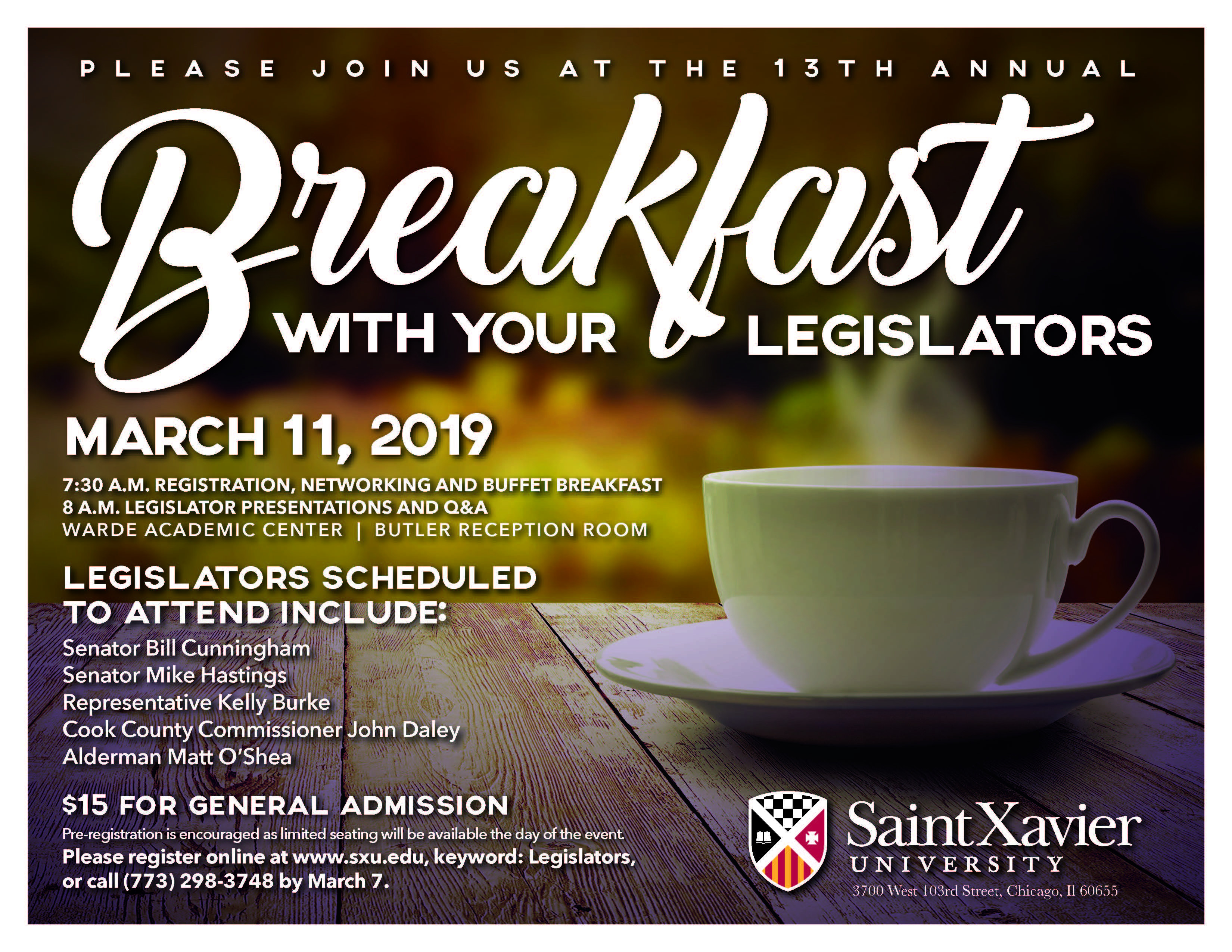 Breakfast with Legislators 3.9.19