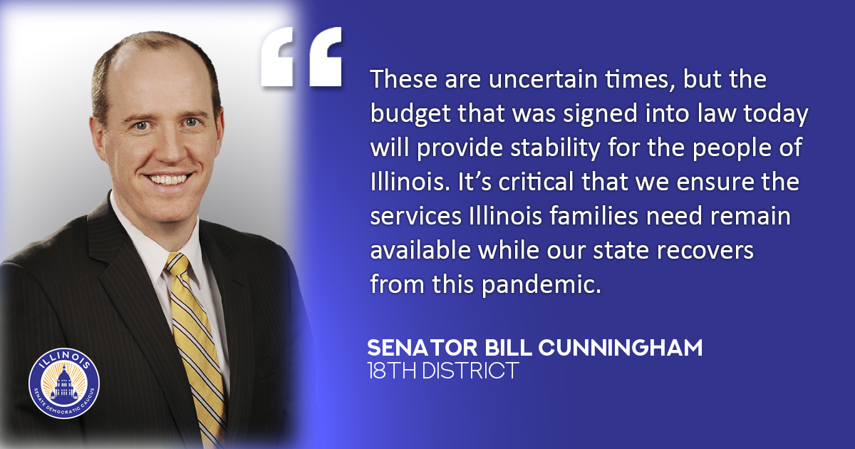 Cunningham. Budget signing FB