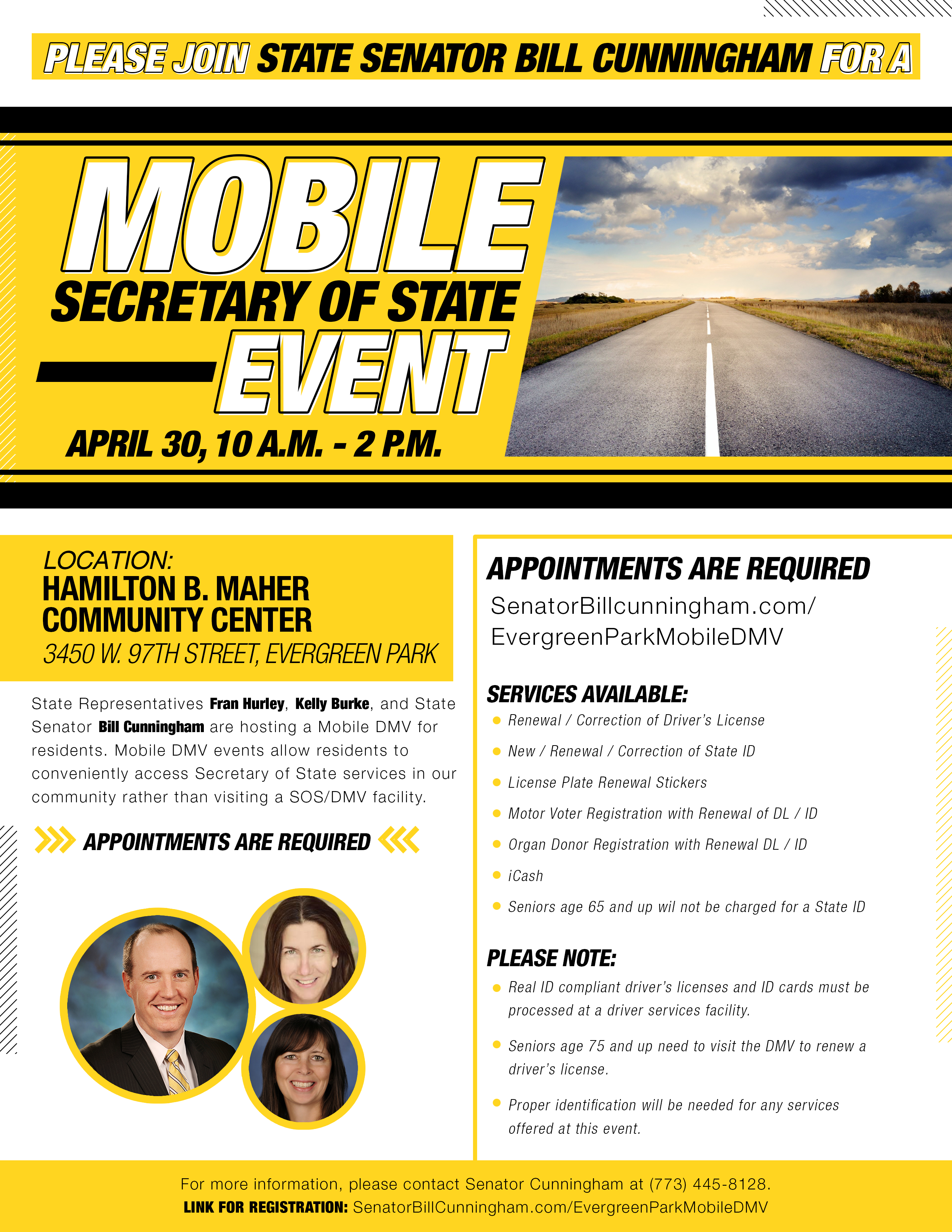 Cunningham MobileSOS Event Flyer 